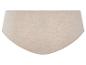 Beige Baumwoll-Unterhose.