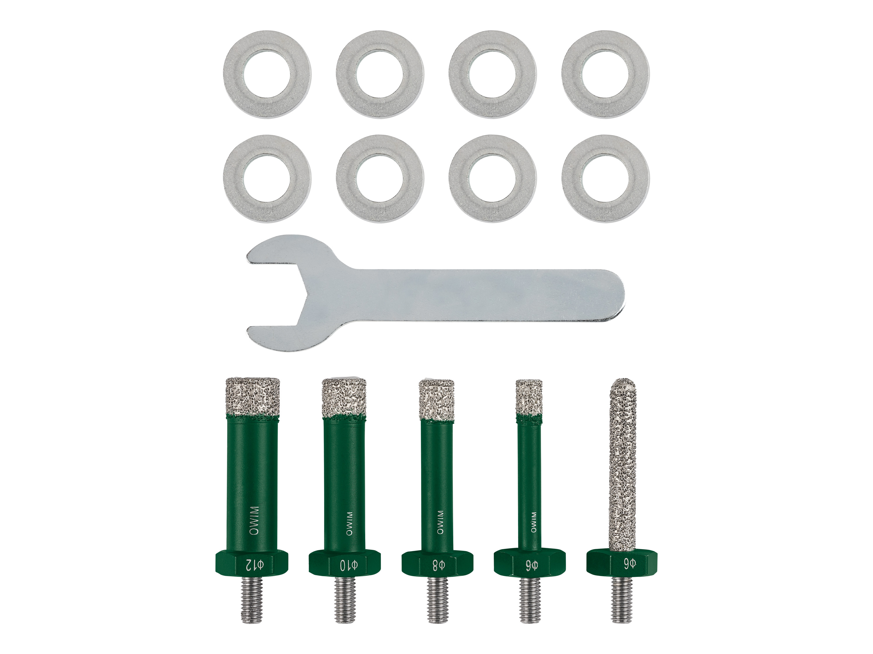 PARKSIDE® Diamant-Fliesenbohrer M14 / Diamant-Fliesenbohrer M5 /Diamant-Fliesenbohrer Sechskant – Bild 3 von 3
