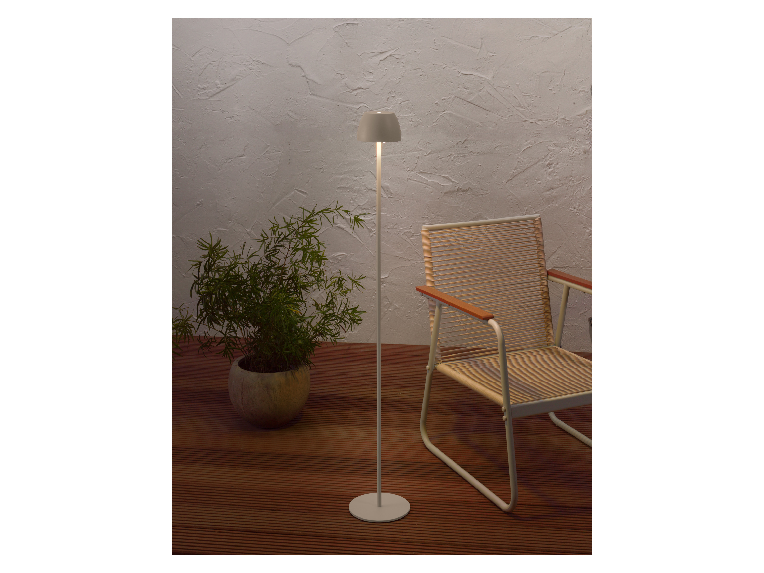 Thumbnail - LIVARNO home LED-Akku-Stehleuchte, USB und Touch-Dimmer (Glatt)