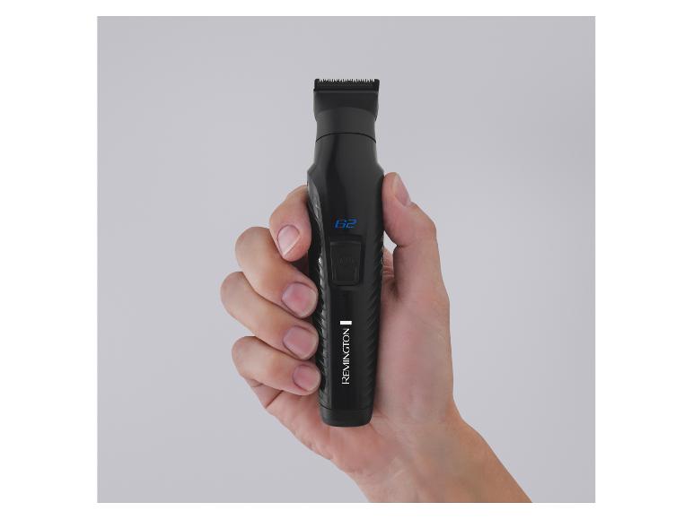 Remington Haarschneider: ergonomisches schwarzes Modell.