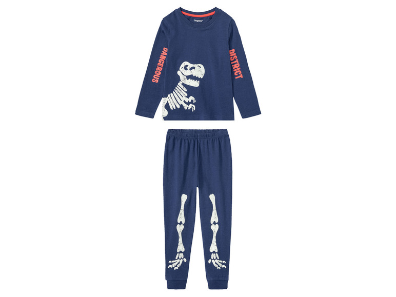 Gehe zu Vollbildansicht: lupilu® Kleinkinder Jungen Pyjama, leuchtend - Bild 9