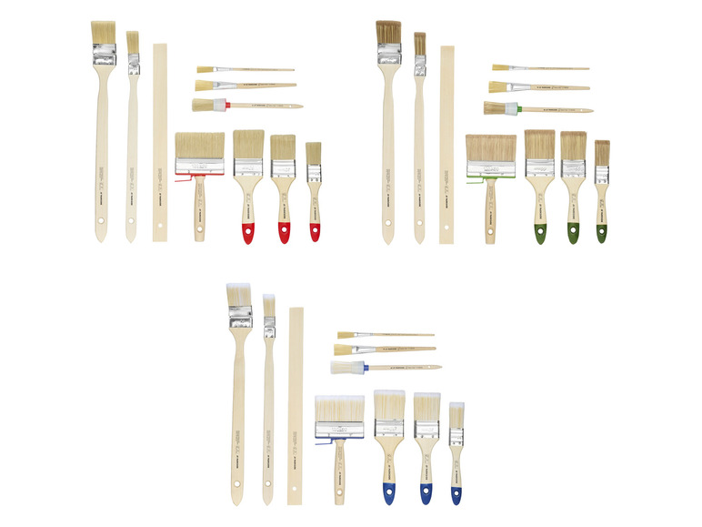 Gehe zu Vollbildansicht: PARKSIDE® Maler-Pinsel-Set, 10-teilig - Bild 1