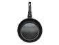 Schwarze ELO Bratpfanne mit Antihaftbeschichtung, Draufsicht