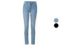 Blaue Skinny Jeans für Damen.