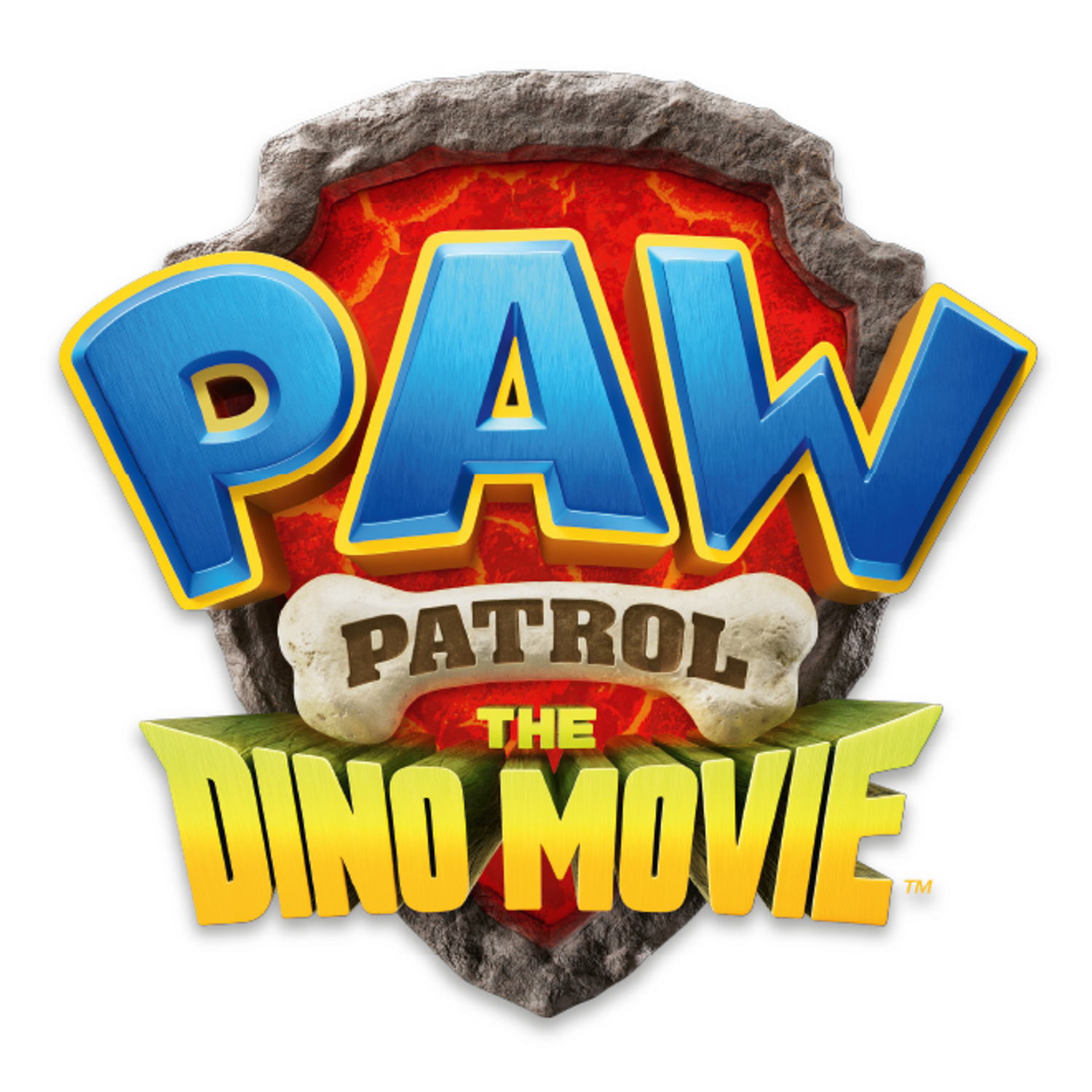 PAW PATROL THE DINO MOVIE Logo