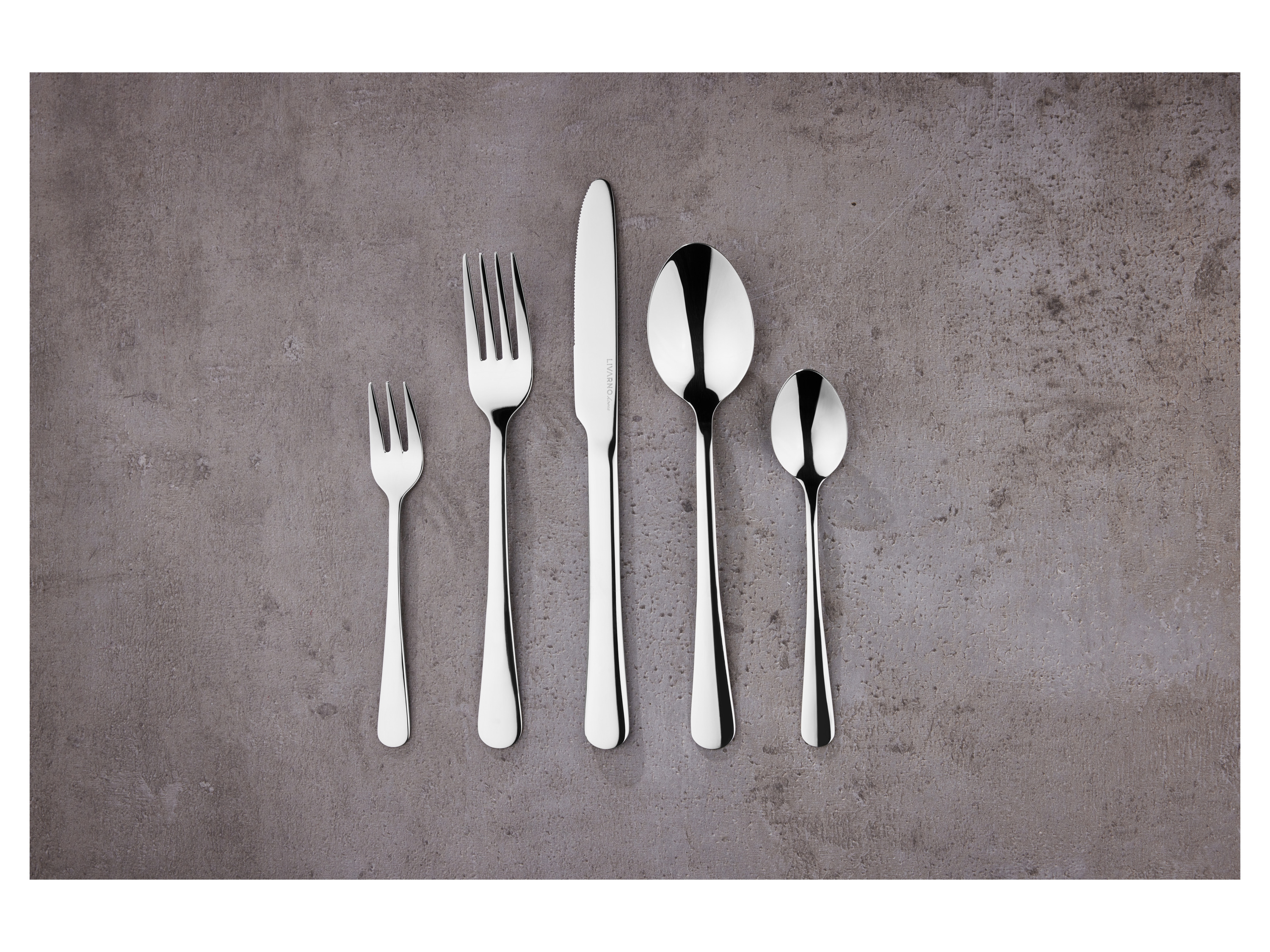 Thumbnail - LIVARNO home Besteck-Set, 60-teilig