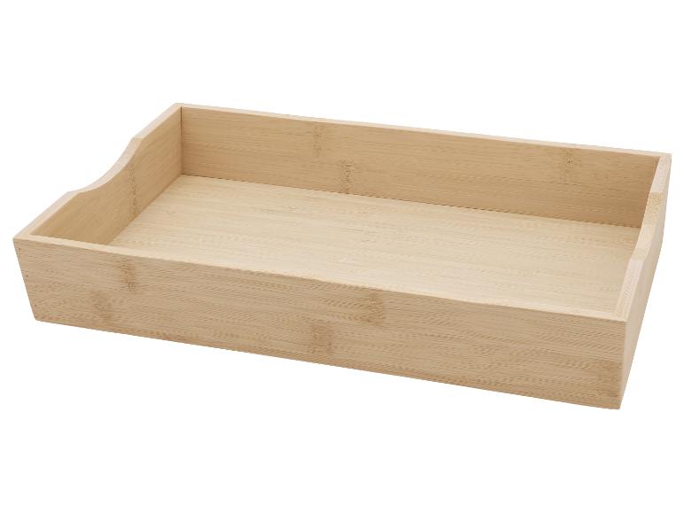 Bambus Schubladen-Organizer-Tablett