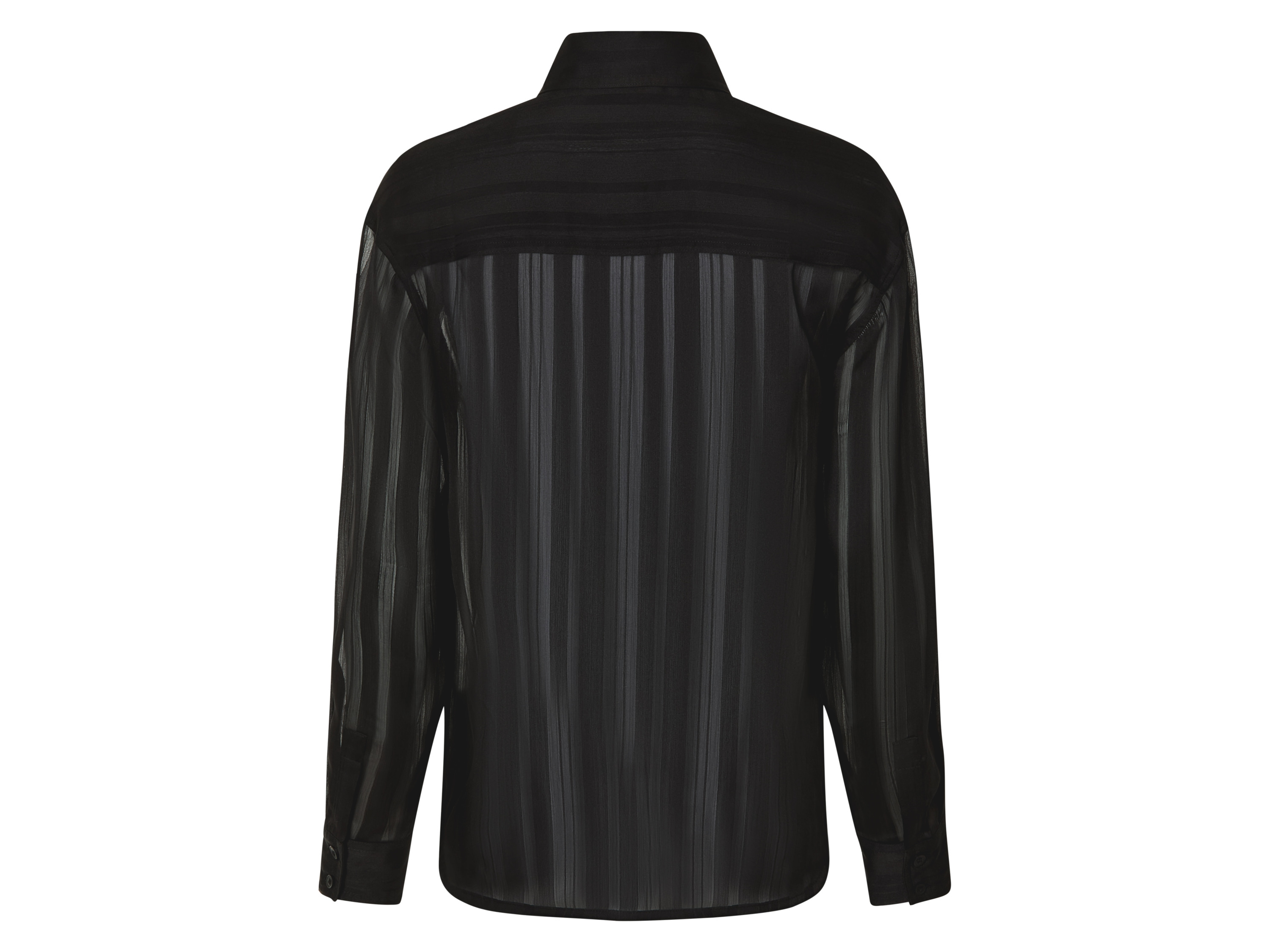 Thumbnail - esmara® Damen Bluse, leger geschnitten mit abgerundetem Saum (Schwarz, 36)