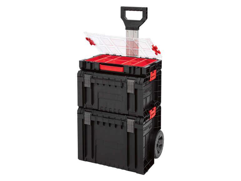 Gehe zu Vollbildansicht: Qbrick System Werkzeugwagen-Set »PRO Cart + PRO Toolbox + PRO Organizer 100« - Bild 4