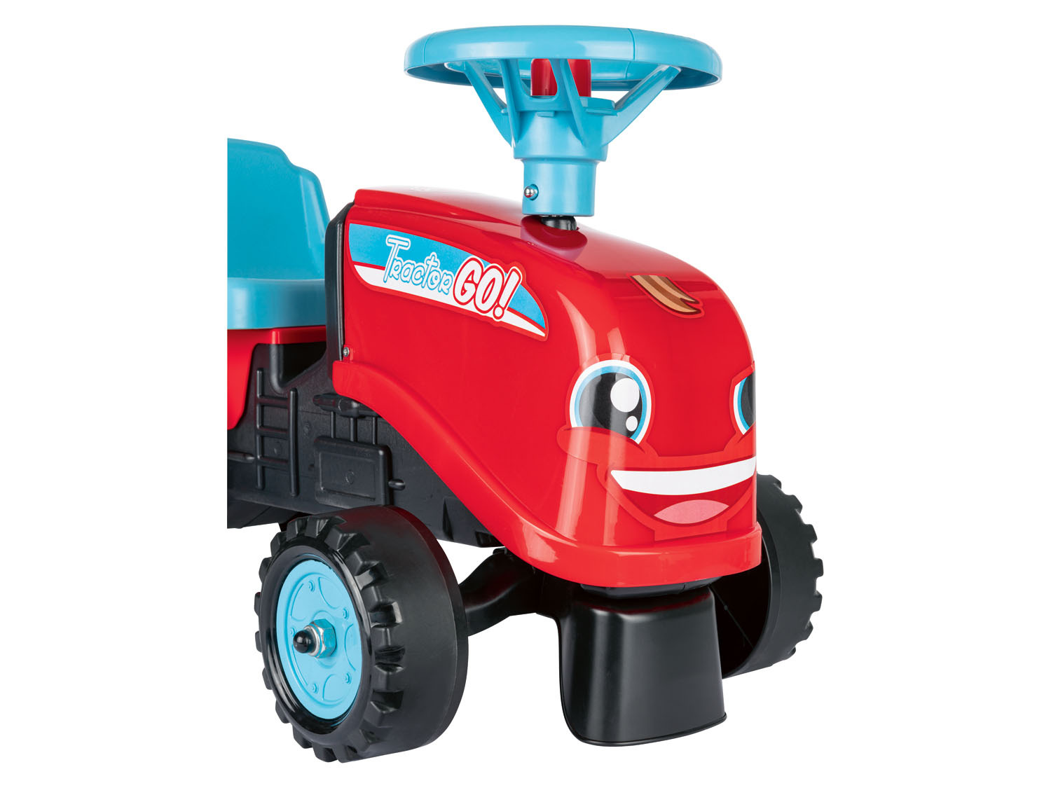 Falk Traktor Go! mit Anhänger und Aufklebern | LIDL