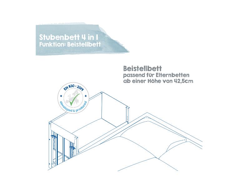 4in1 Stubenbett