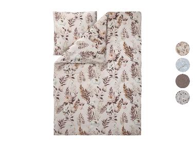 LIVARNO® Mikrofaser-Satin-Bettwäsche / Mikrofaser-Satin-Wendebettwäsche, 155 x 220 cm
