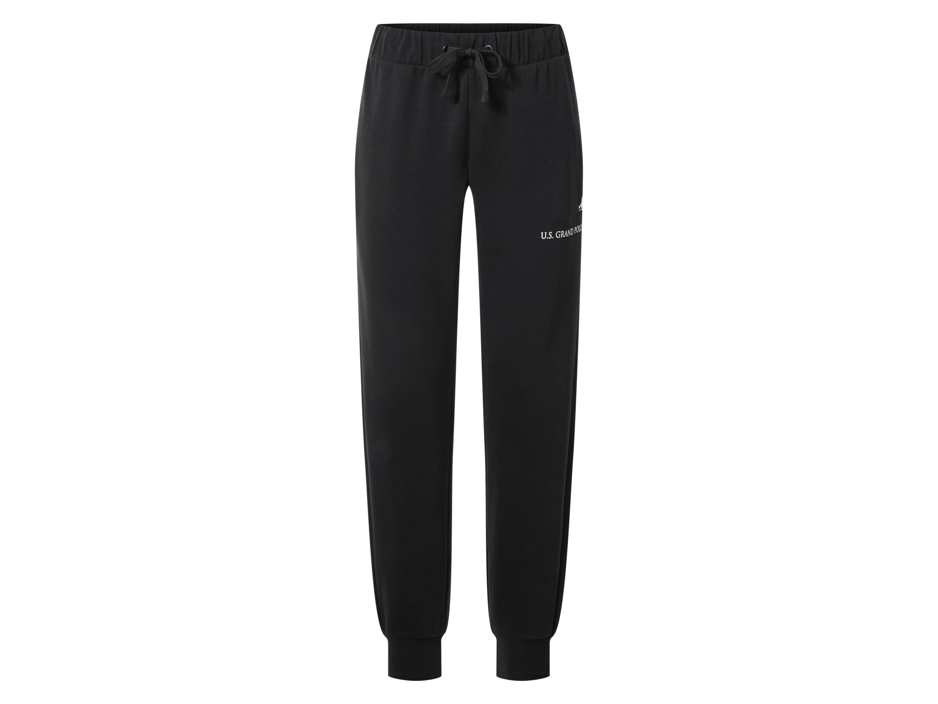 ESMARA® x U.S. Grand Polo Damen Sweathose (Schwarz, XS(32/34))