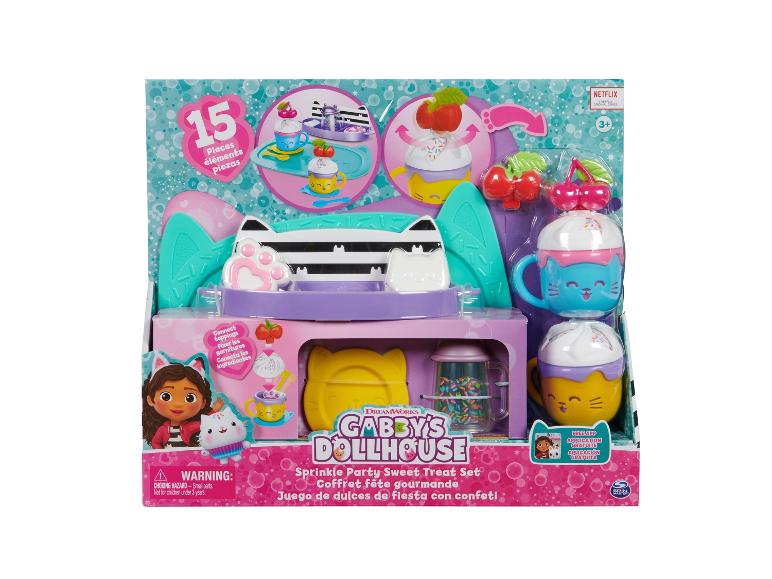 Gabby's Dollhouse Streusel-Party-Süßigkeiten-Set.