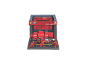 Formel-1-Boxenstopp-Spielset mit Rennwagen und Figuren