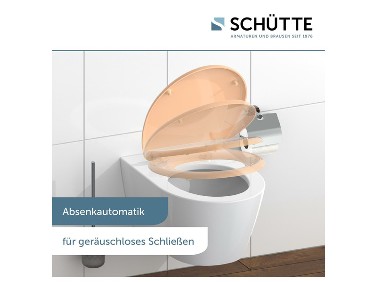 Gehe zu Vollbildansicht: Schütte WC Sitz Duroplast, mit Absenkautomatik und Schnellverschluss - Bild 43