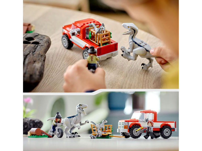 Gehe zu Vollbildansicht: LEGO® Jurassic World™ 76946 »Blue und Beta in der Velociraptor-Falle« - Bild 2