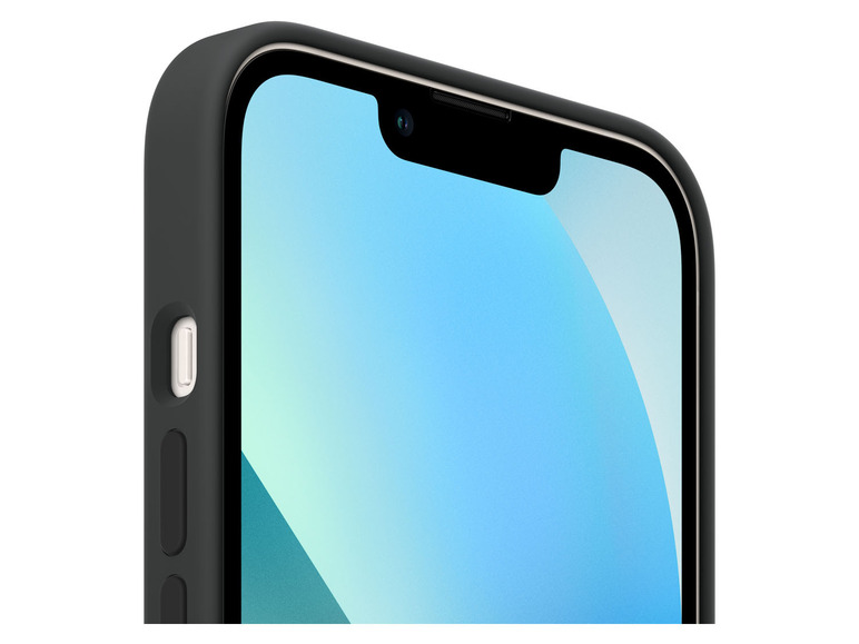 mini Silicone iPhone Case, Midnight Apple mit MagSafe 13 -