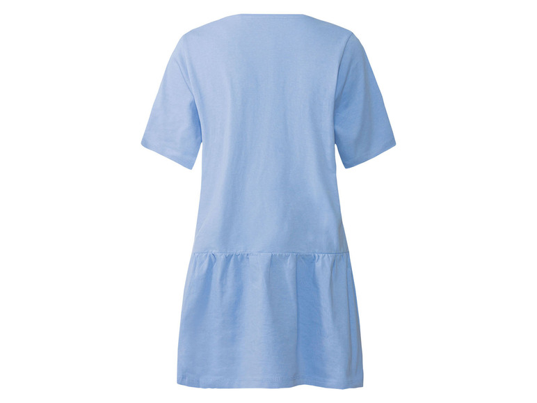 Gehe zu Vollbildansicht: esmara Damen Kleid mit Rundhalsausschnitt und überschnittenen Schultern - Bild 8