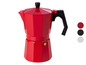 Eine rote Moka Kanne