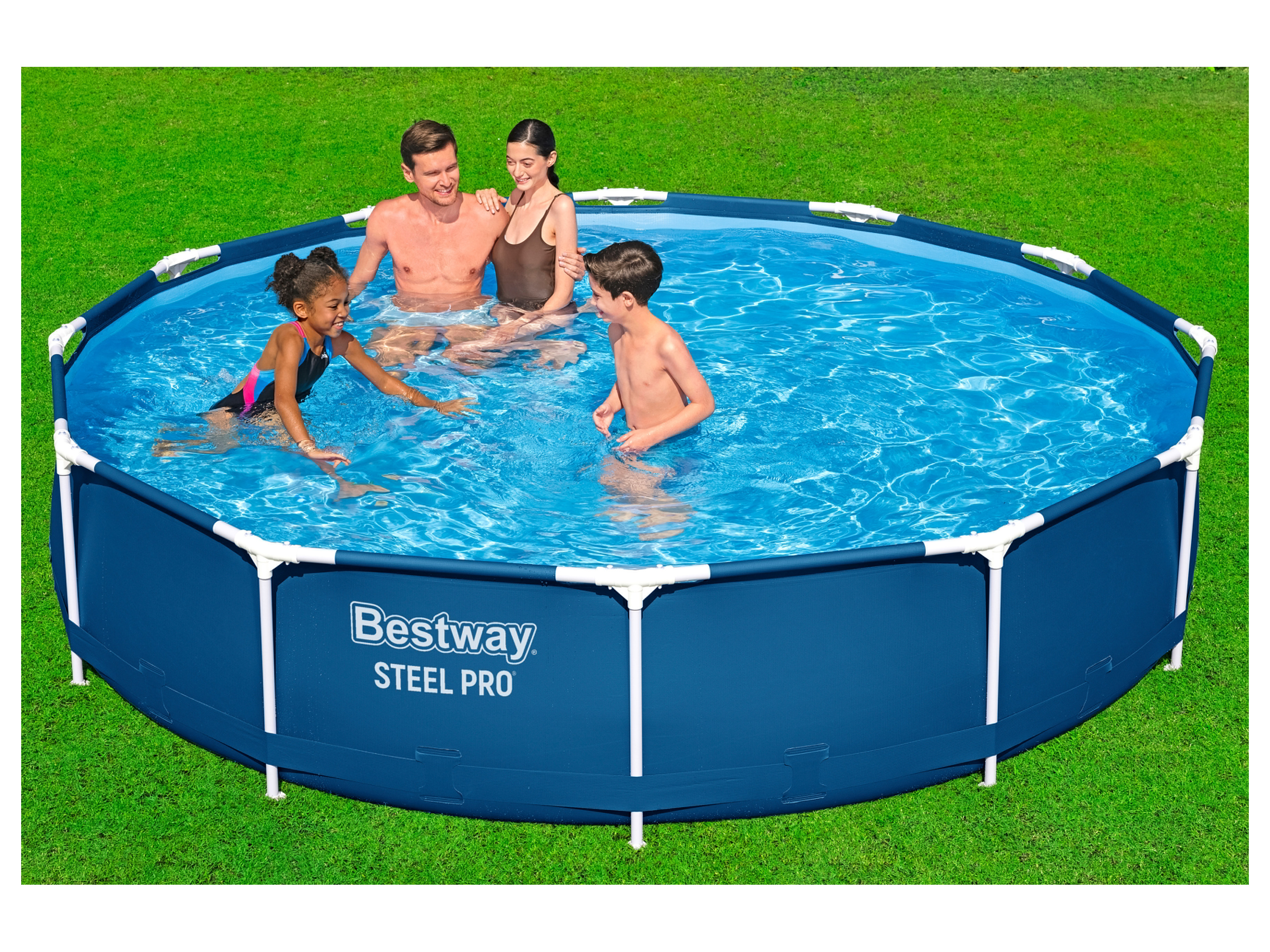 Thumbnail - Bestway Pool-Set »Steel Pro«, mit Filterpumpe Ø 366 x H 76 cm