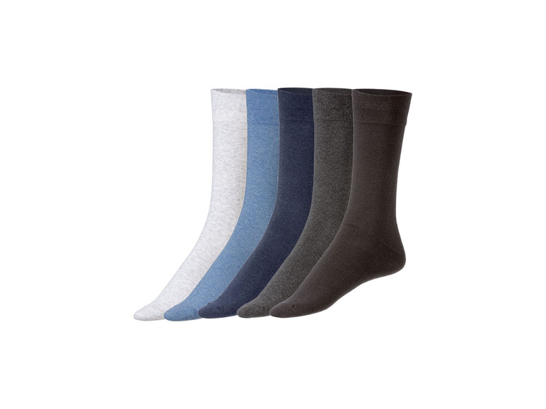 Gehe zu Vollbildansicht: LIVERGY Herren Socken, 5 Stück, mit Bio-Baumwolle - Bild 4