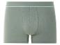 Hellgrüne Boxershorts.