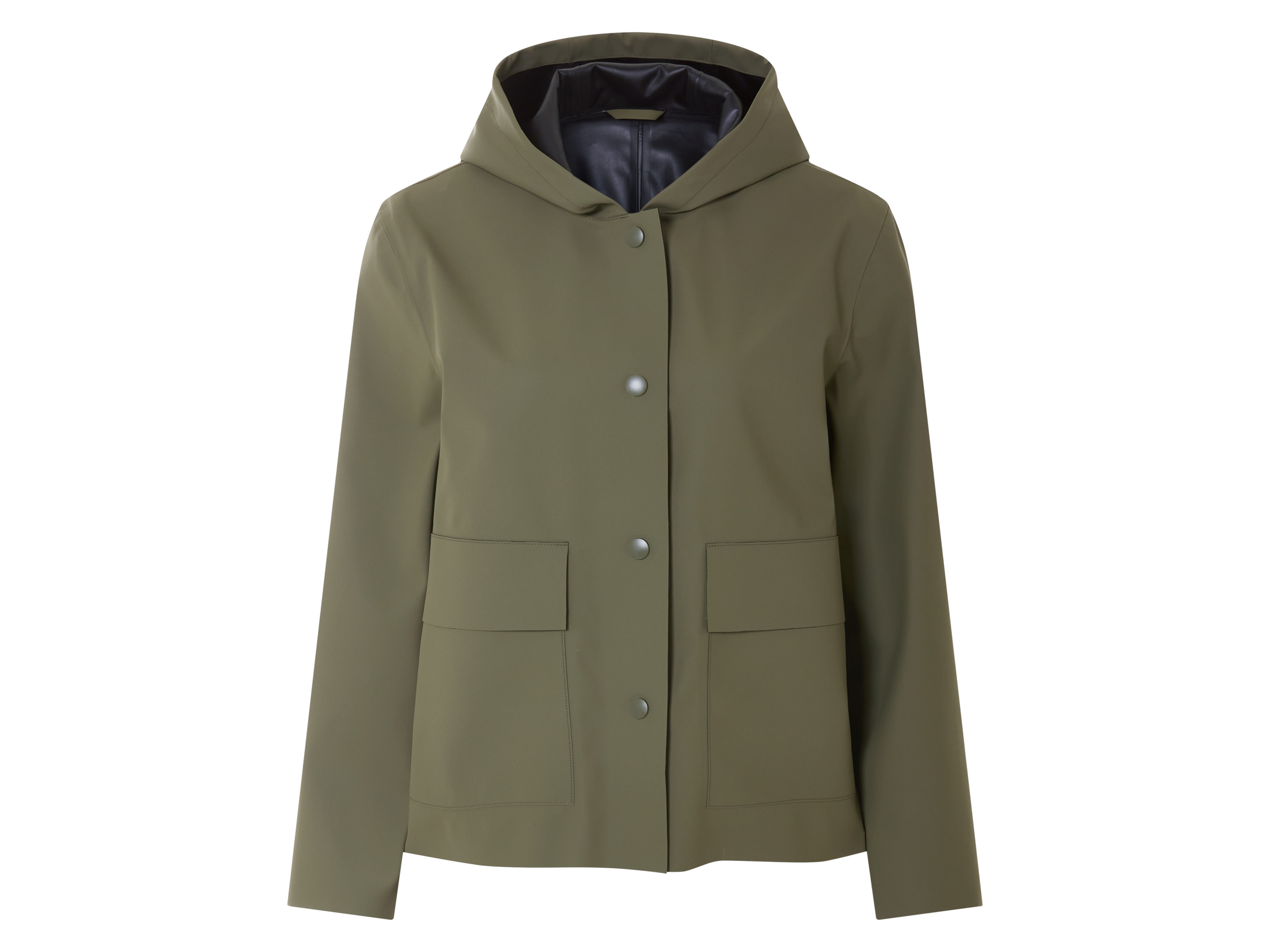 ESMARA® Damen Regenjacke, wind- und wasserdicht (Olive, XS(32/34))