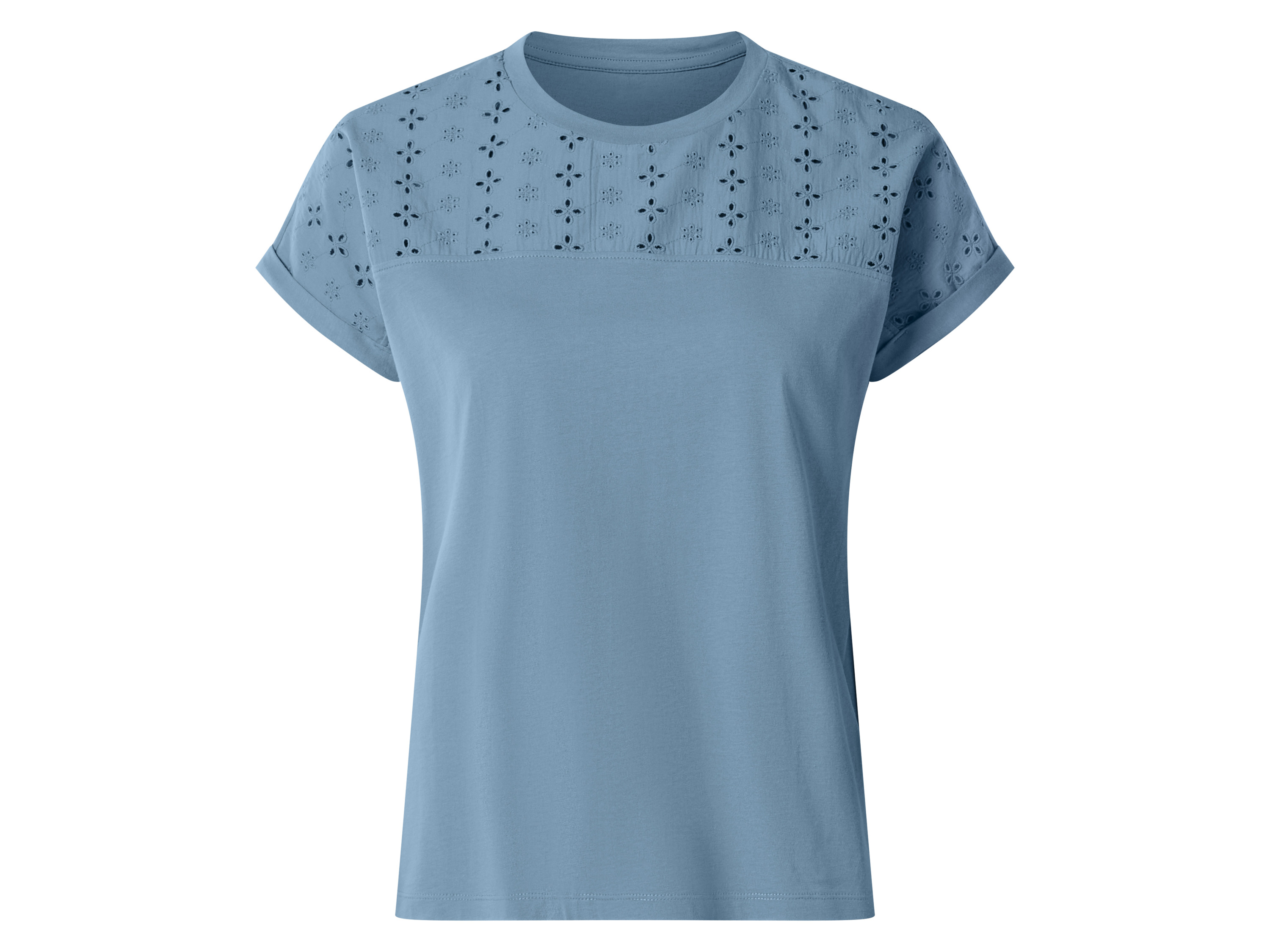 ESMARA® Damen T-Shirt (Blau, XS(32/34))