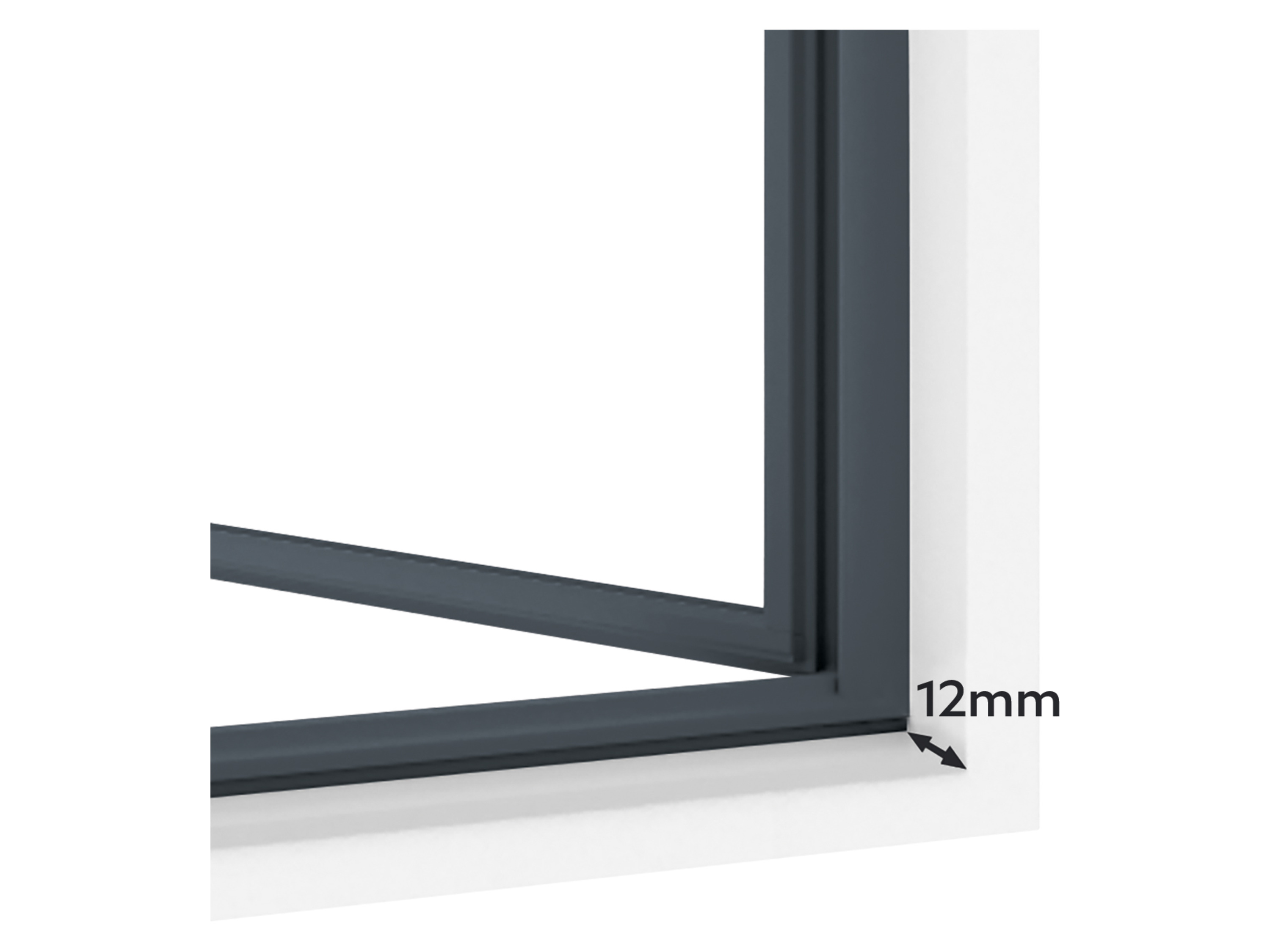 Thumbnail - LIVARNO® Insektenschutz für Fenster 130 x 150 cm (Anthrazit)