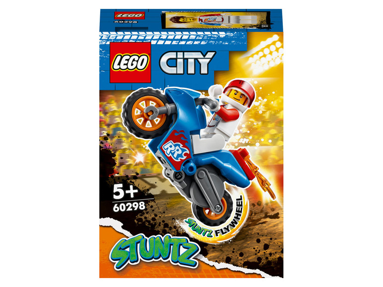 Gehe zu Vollbildansicht: LEGO® City 60298 »Raketen-Stuntbike« - Bild 1