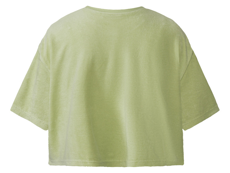 Gehe zu Vollbildansicht: esmara® Damen Frottee-Shirt, lässig weite und kurze Form - Bild 5