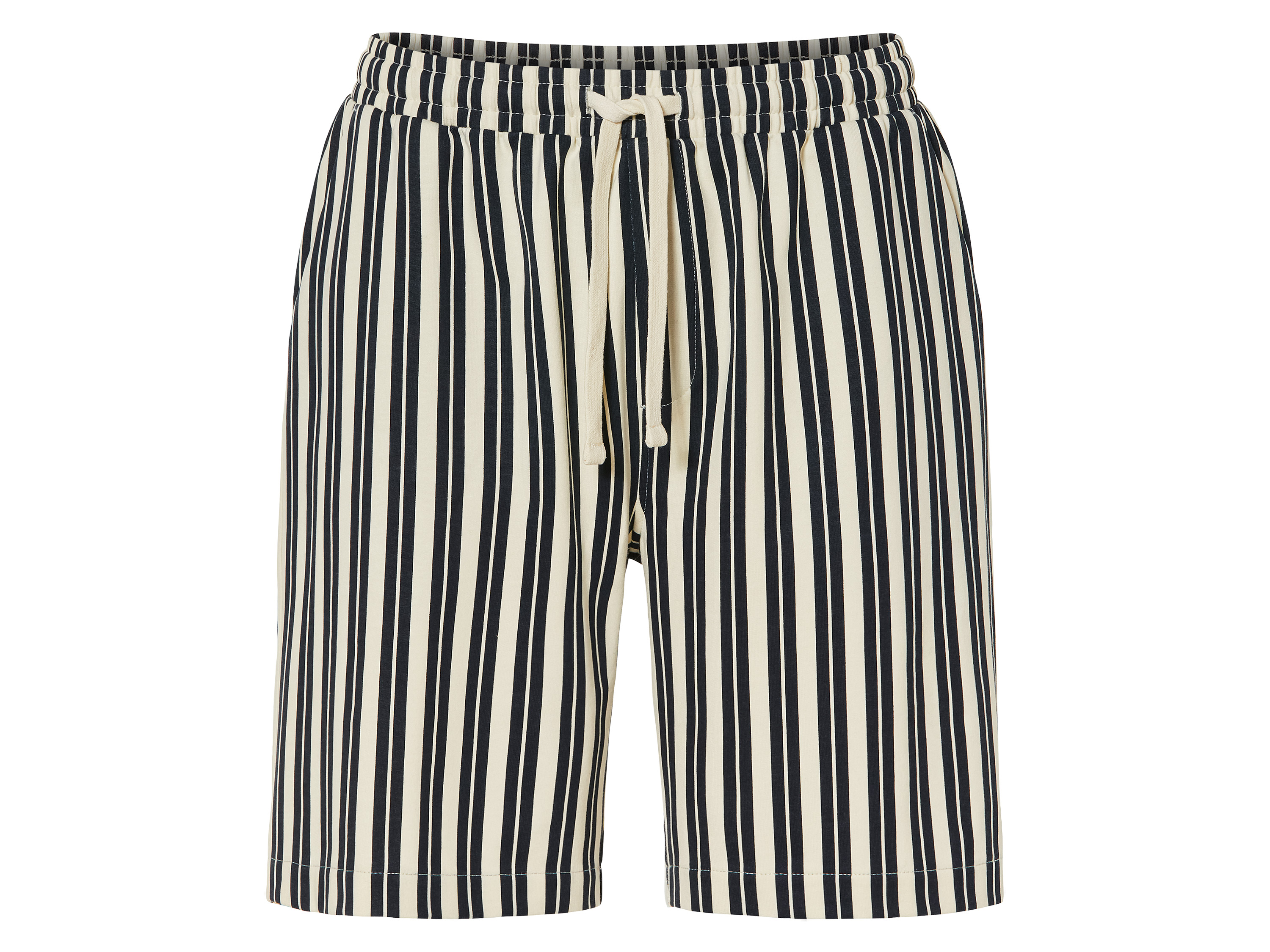 LIVERGY® Herren Shorts (creme/navy, XL(56/58))