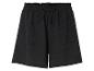 Schwarze Shorts mit elastischem Bund.