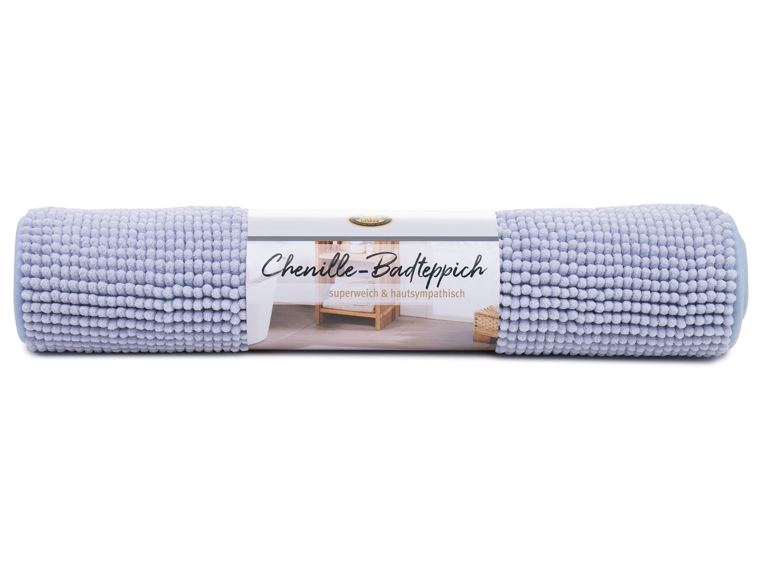 Thumbnail - Gözze Badteppich Chenille 70 x 120 cm (Silber)