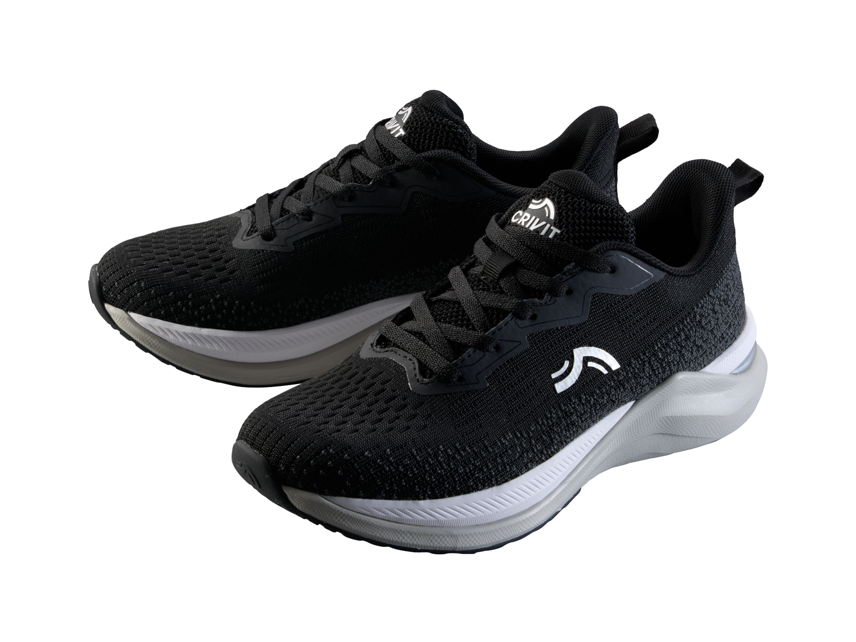 CRIVIT Damen Laufschuhe (Schwarz, 39)""
