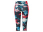 Sportleggings mit einem farbenfrohen abstrakten Muster.