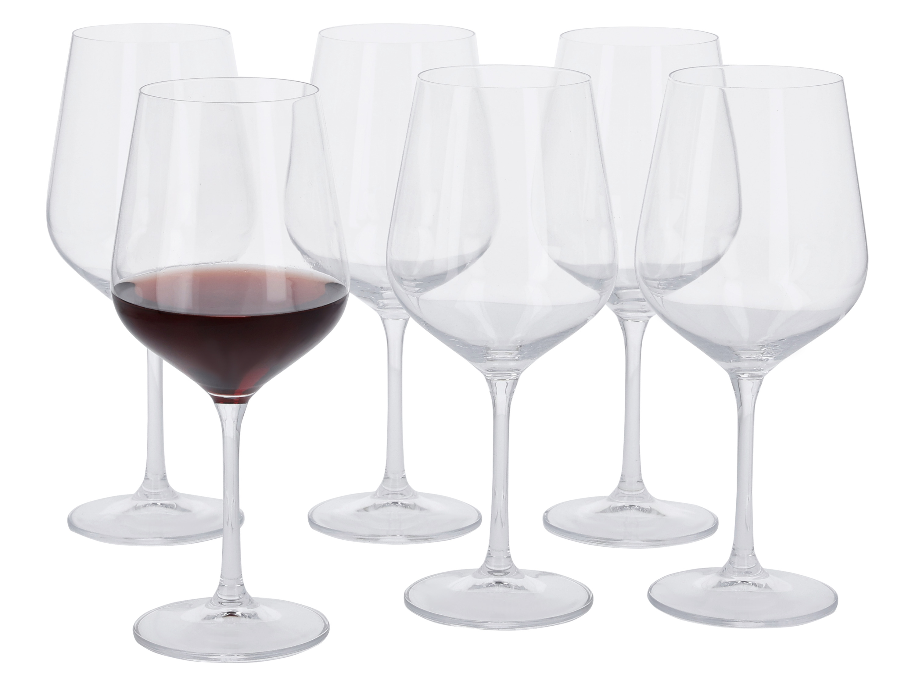 Thumbnail - SILVERCREST® Sektgläser / Weißweingläser / Wassergläser / Rotweingläser (Rotweinglas)