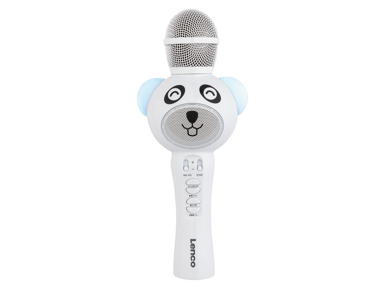 Gehe zu Vollbildansicht: Lenco Kinder-Karaoke-Mikrofon »BMC-120« in Bären-Optik - Bild 12