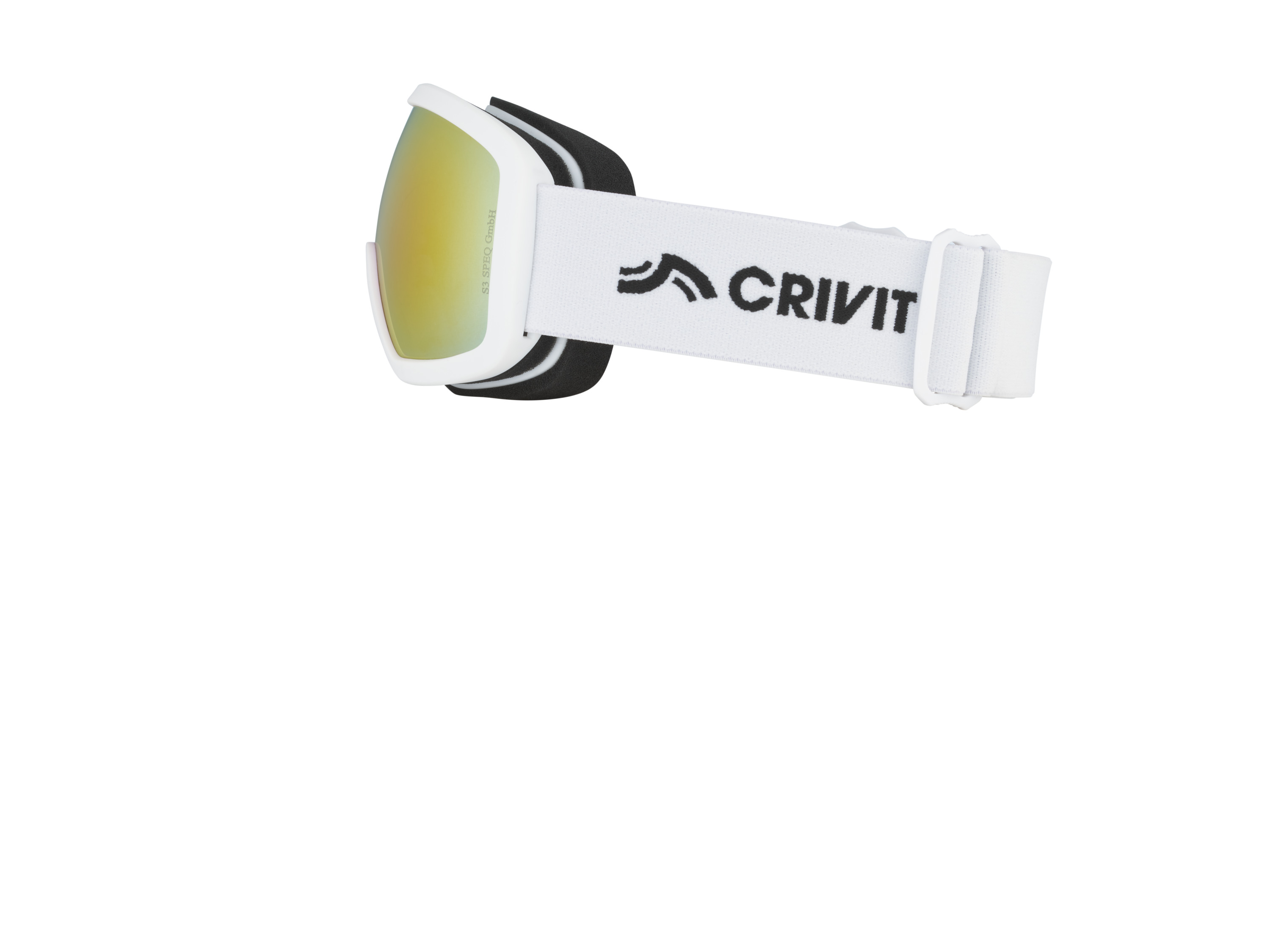 Thumbnail - CRIVIT Kinder Ski- und Snowboardbrille (Vollrahmen, Weiß)