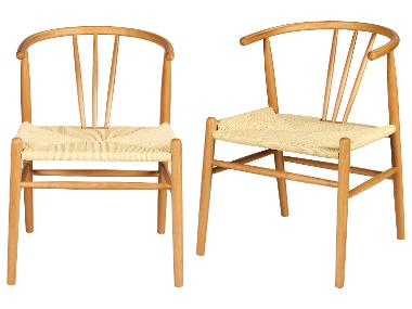 LIVARNO® Esszimmerstuhl, Buche, 2er Set