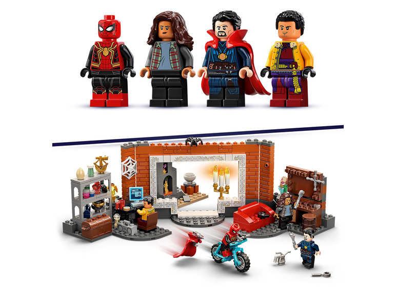 Gehe zu Vollbildansicht: LEGO® Marvel Super Heroes 76185 »Spider-Man in der Sanctum Werkstatt« - Bild 4