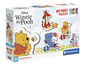 Vier Form-Puzzles für Kinder ab 2 Jahren mit dem Disney Winnie Puuh Motiv von Clementoni.