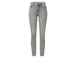 Graue Skinny Jeans für Damen.