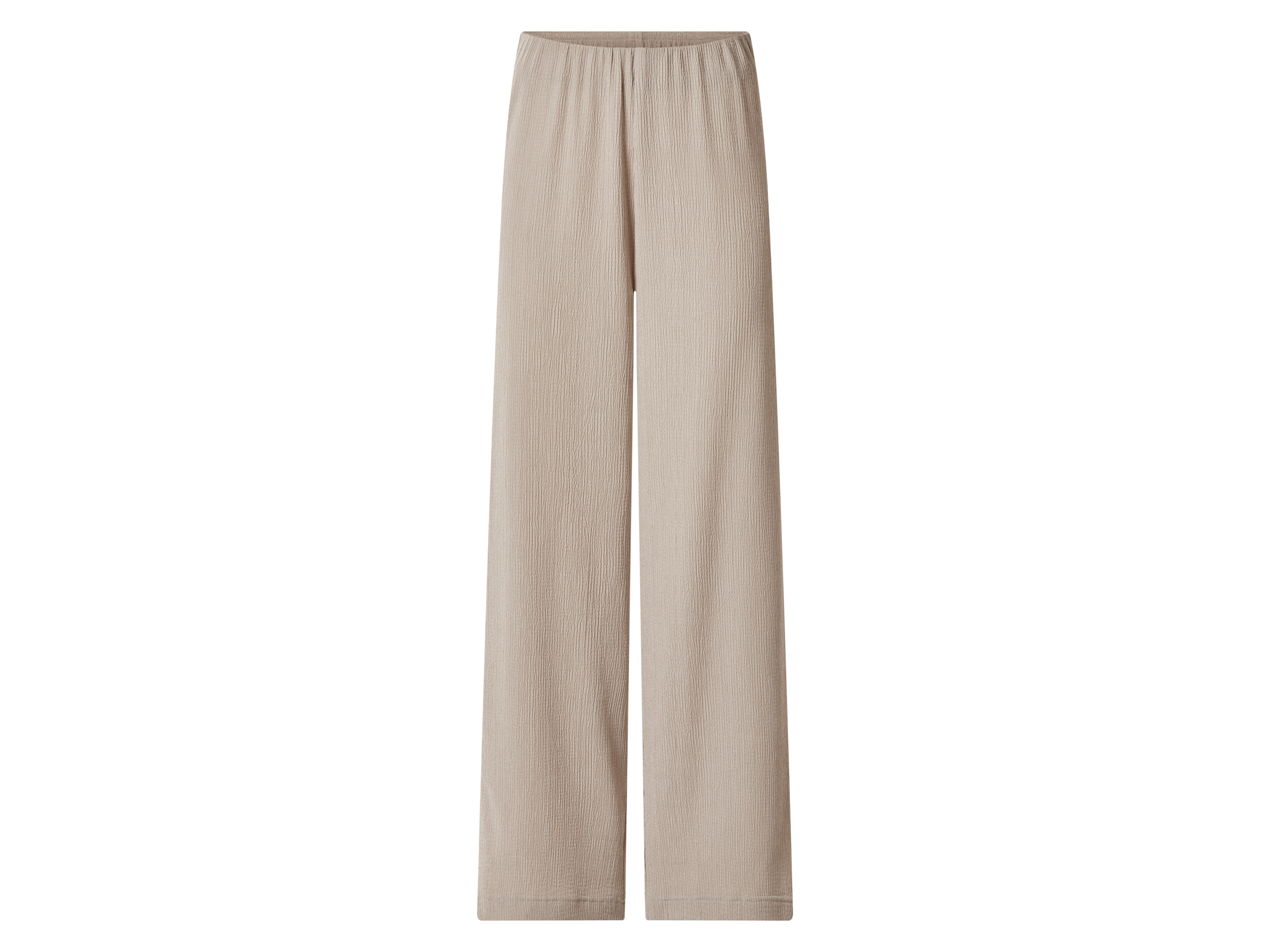 ESMARA® Damen Wide-Leg-Hose (Beige, XS(32/34))