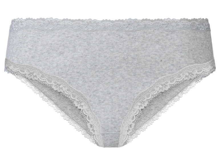 Gehe zu Vollbildansicht: esmara® Damen Slips, 5 Stück, mit eleganter Spitze - Bild 3