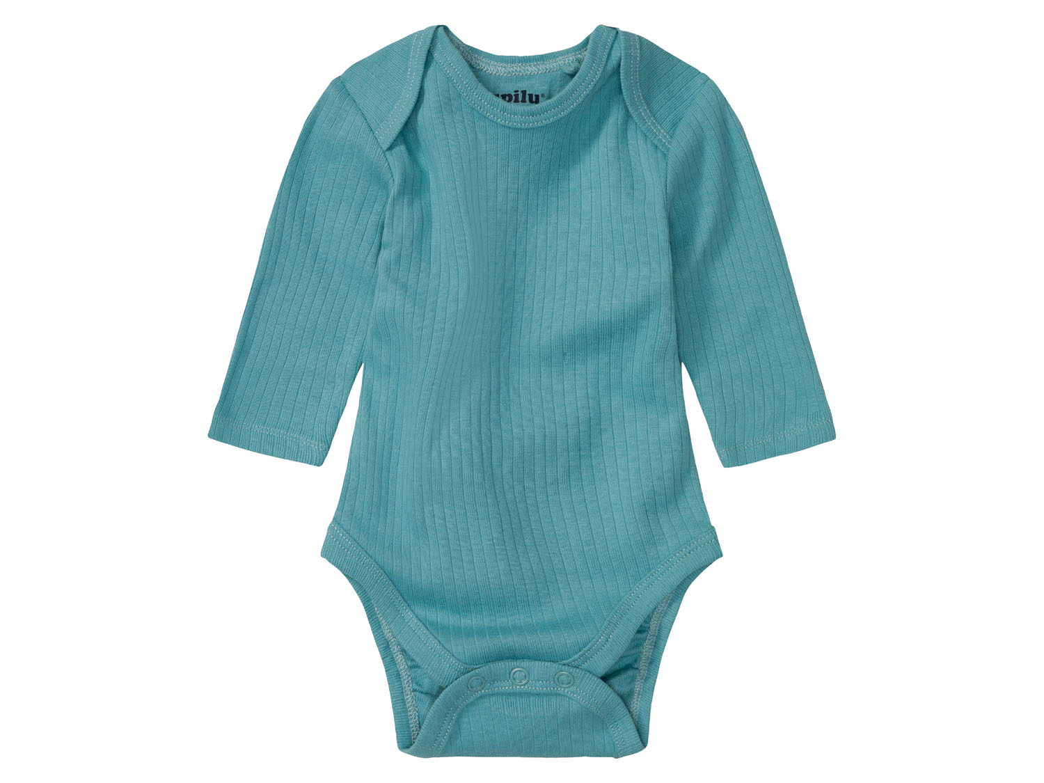 LUPILU® Baby Bodies (navy/grün, 50/56) – Bild 2 von 4