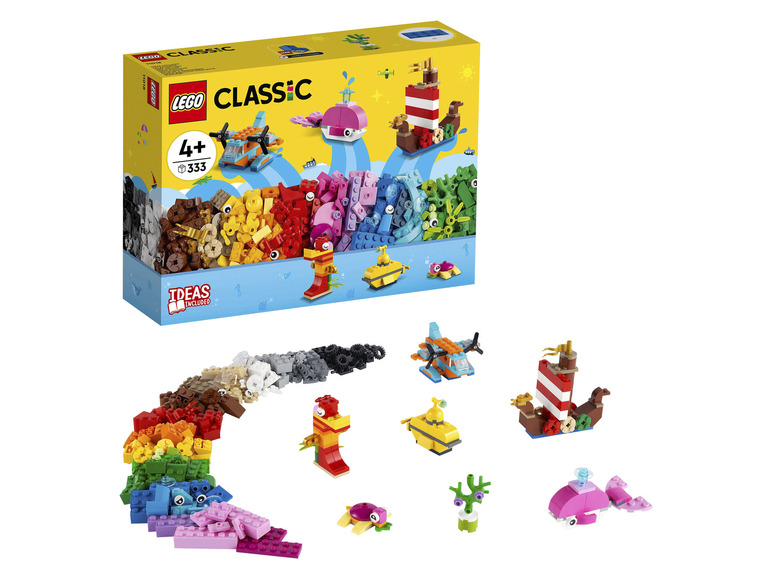 Gehe zu Vollbildansicht: LEGO® Classic 11018 »Kreativer Meeresspaß« - Bild 4