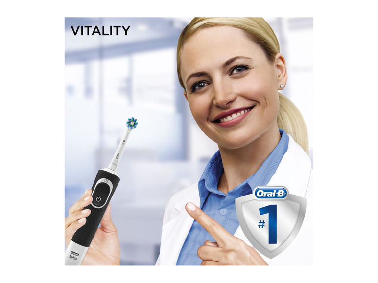 Gehe zu Vollbildansicht: Oral-B CrossAction Elektrische Zahnbürste »Vitality100«, mit 2D-Reinigungstechnologie - Bild 3