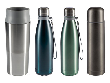 ERNESTO® Thermoflasche / Thermobecher, mit Doppelwandige Vakuumisolation